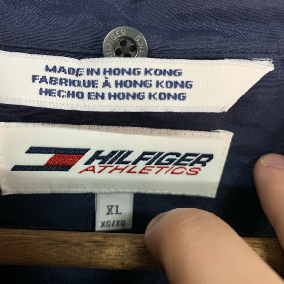 Vintage Hilfiger Athletic Full Zip Windbreaker - Picture 4 of 4